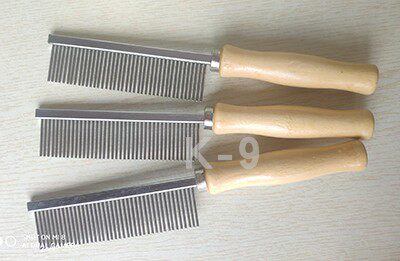 Workdog dog daily wooden handle comb straight