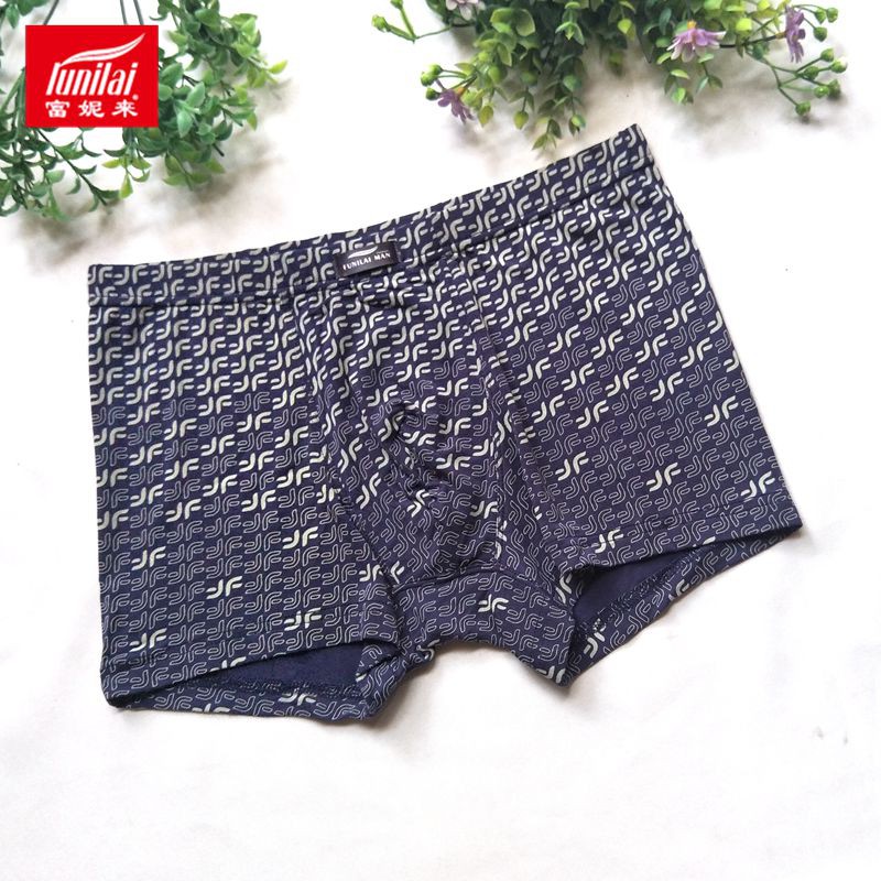 Quần lót nam Fu Nilai ở eo modal trẻ trung gợi cảm kích thước lớn quần lót boxer nam 2 tải 0289 quần chíp nữ đẹp