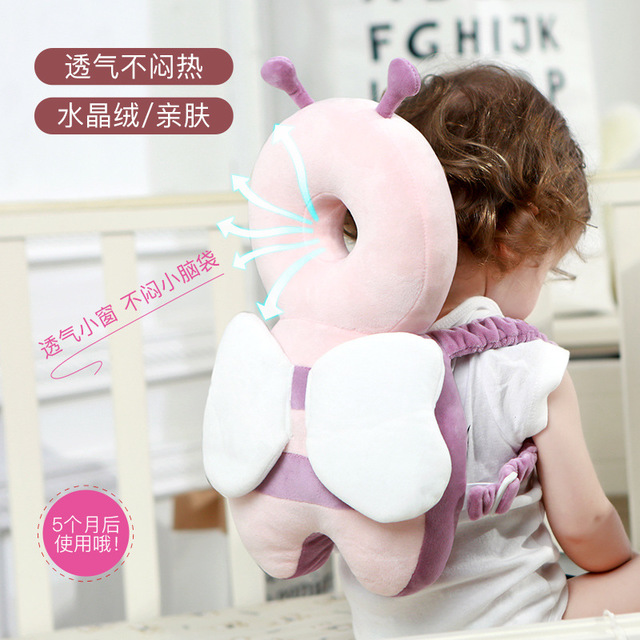 Anti-Fall Seminator Baby Baby Anti-Fall Head School Walking Protective Head Hat Children Learn Step Crashworthy Pillow Head Protection Mat-Taobao