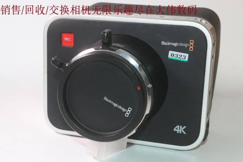 New to 9 becomes new BMPC 4K movie machine PL port exchangeable number 0323