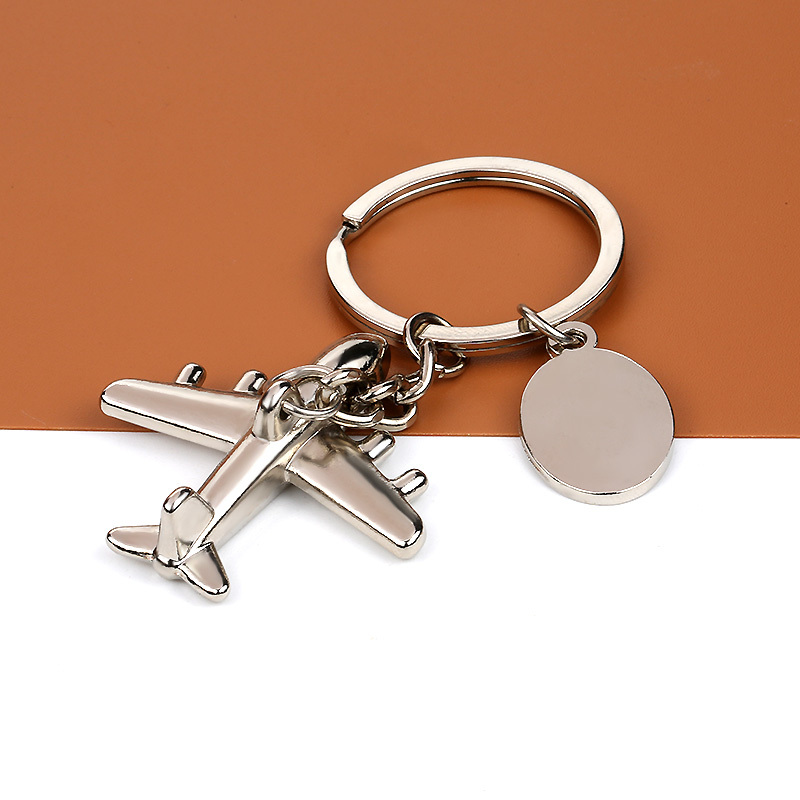 Civil Aviation Aircraft Keychain Boeing 747 Aircraft Model Gift Factory Direct Sales Gift Aviation Gift Specialty Store