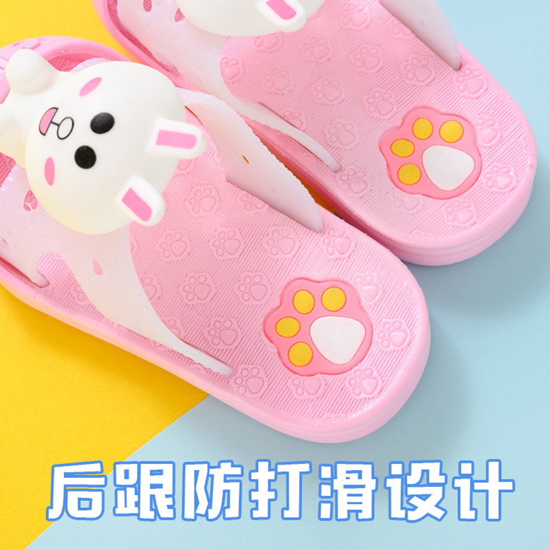 Baby boys slippers summer nonslip soft bottom 2 years old 3 girls princess cute toddler