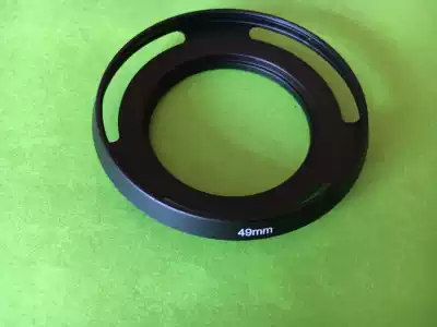 Screw metal ultra-thin hollow cover 49mm ultra-wide angle hollow without dark angle Hood suitable for horse DP1M