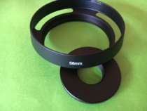 Retro furenda Leica Leica Hollowed-out Type 58mm Rostomas Metal Lens Shade black