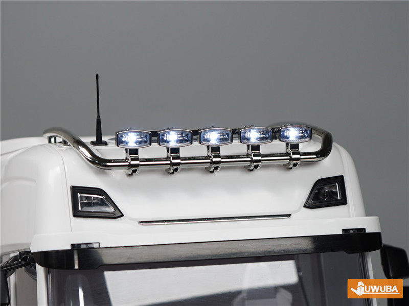 Rc Truck 1/14 für Scania 770S 6×4 56368 Dachscheinwerfer PCB für Tamiya DIY Geschenke für Jungen – Detail 7
