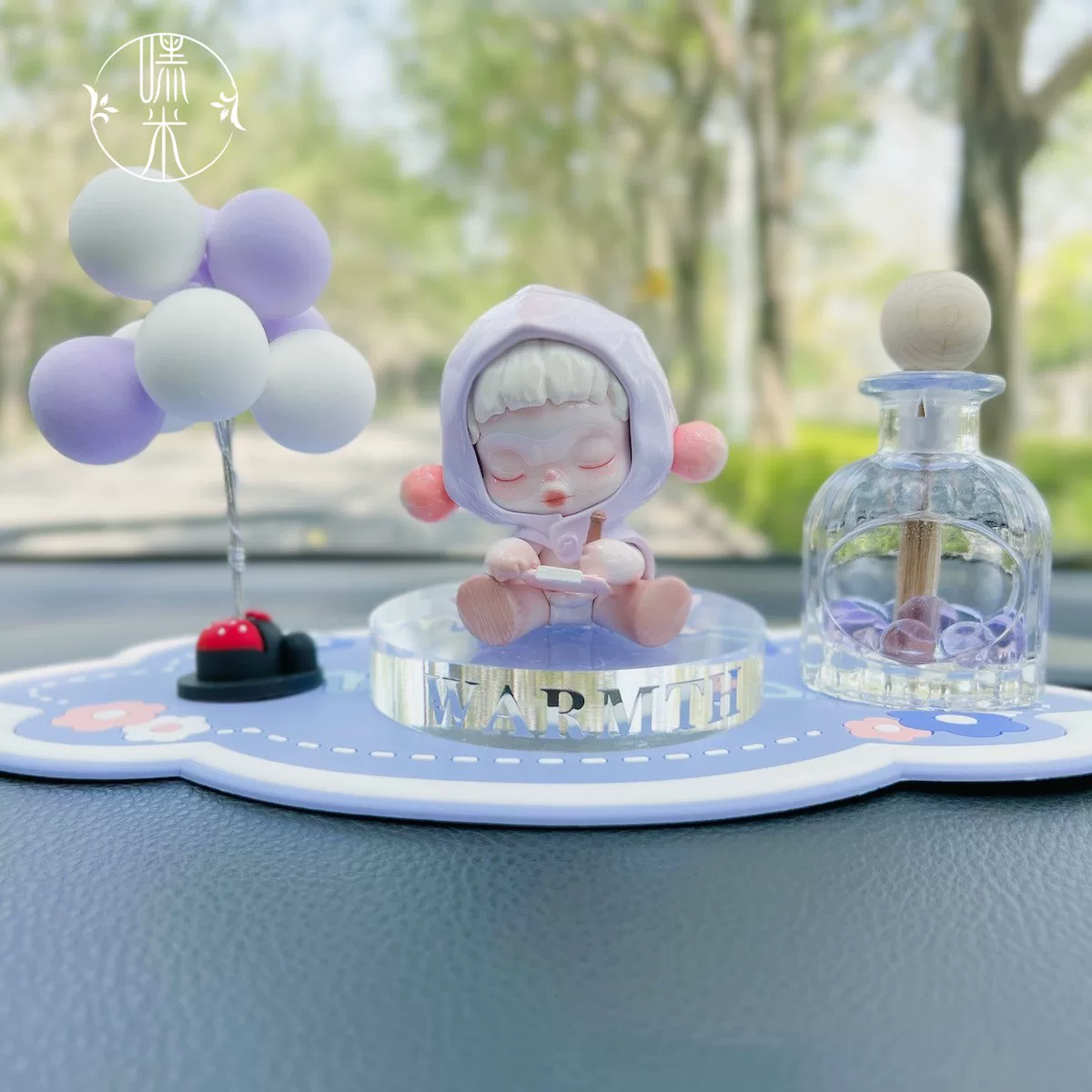 Positive bubble Mate Skullpanda temperature car center console car decoration car ornament aromatherapy car internal perfume