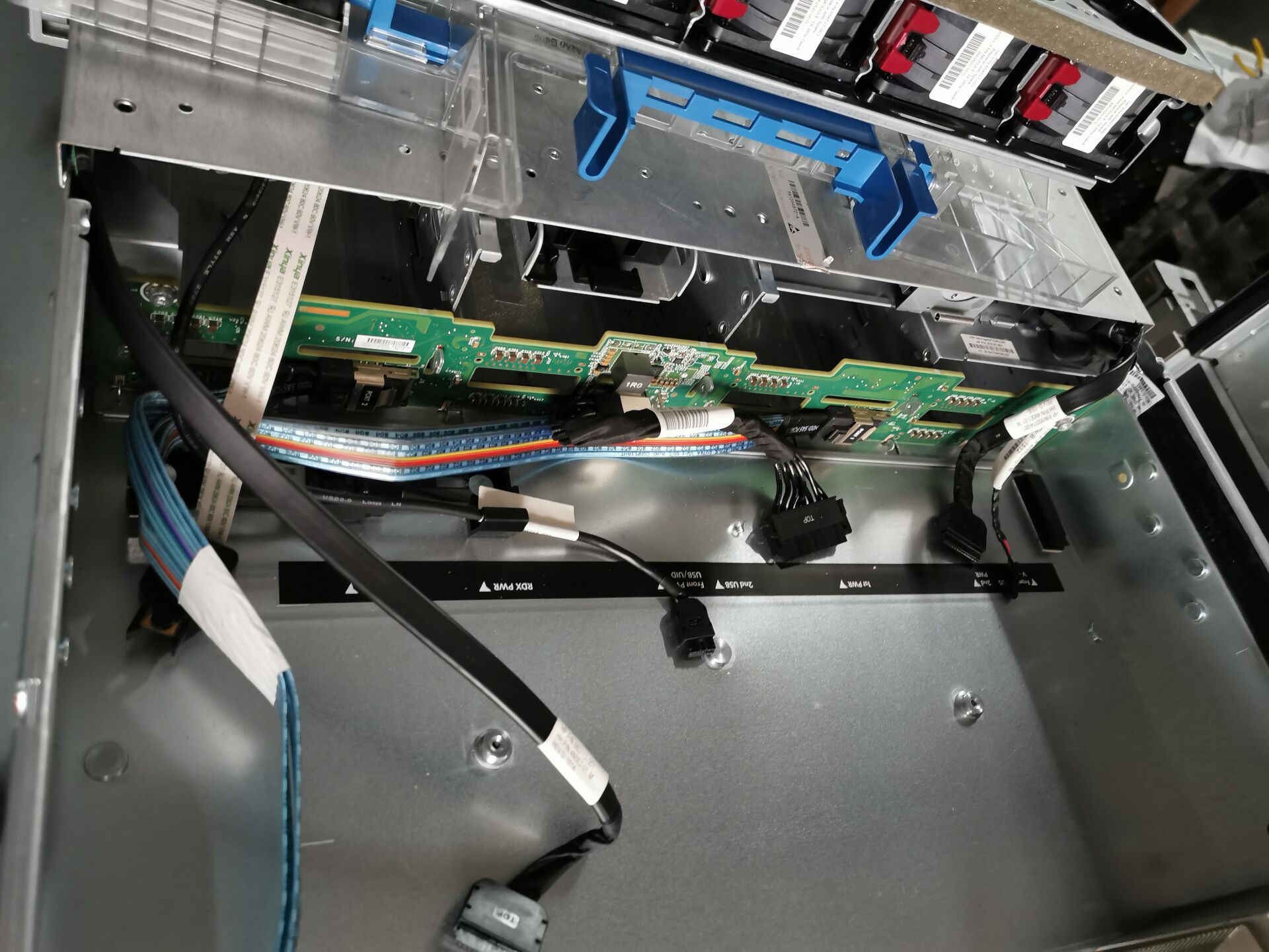 HP DL380P G8 3 5 8 Disk bits SAS Hard Disk Back Plate 643704-001-Taobao