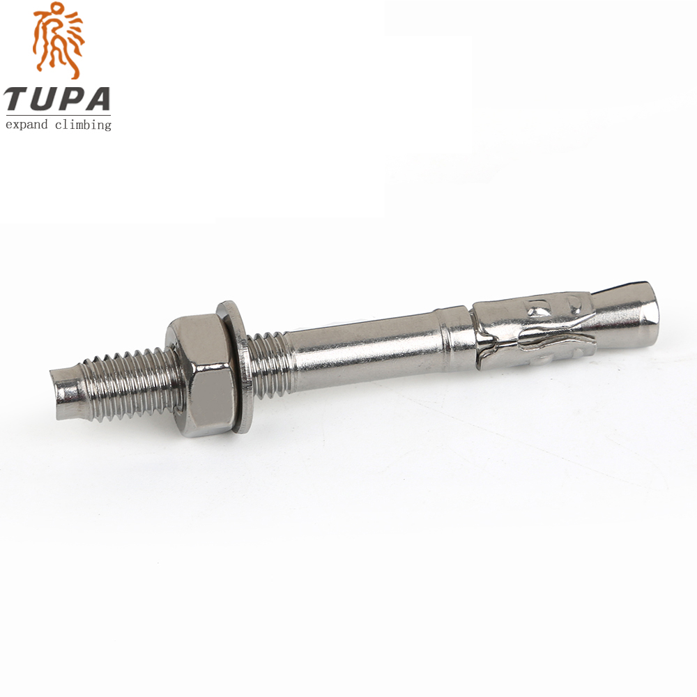 TUPAN TUPA stainless steel flat expansion nail expansion screw Mountain climbing rock nail climbing protection equipment