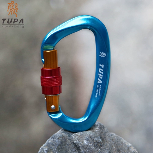 拓攀 Наружный альпинизм Main Lock D-Type Lide Lock Rock Rock Riging Equipt