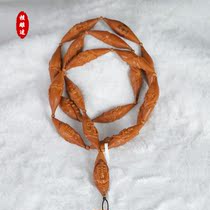 Olive nuclear sculptor string of pure handpicked Zhoushan virtuoso handlebar piece single-sided 8 Rohan Wen playing sumen