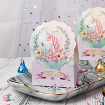 Online Red Creative Sugar Box Mori Faculty Wedding Happy Sugar Box Engagement Wrapping Paper Box European-style Wedding Empty Box Customised