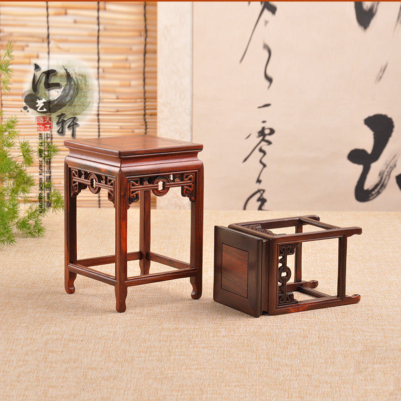 Red Wood Red Acid Branches Purple Light Sandalwood Miniature Bonsai Show Teapot Vase Fragrant Stove Pendulum Pieces Modern High Odd Stone Base