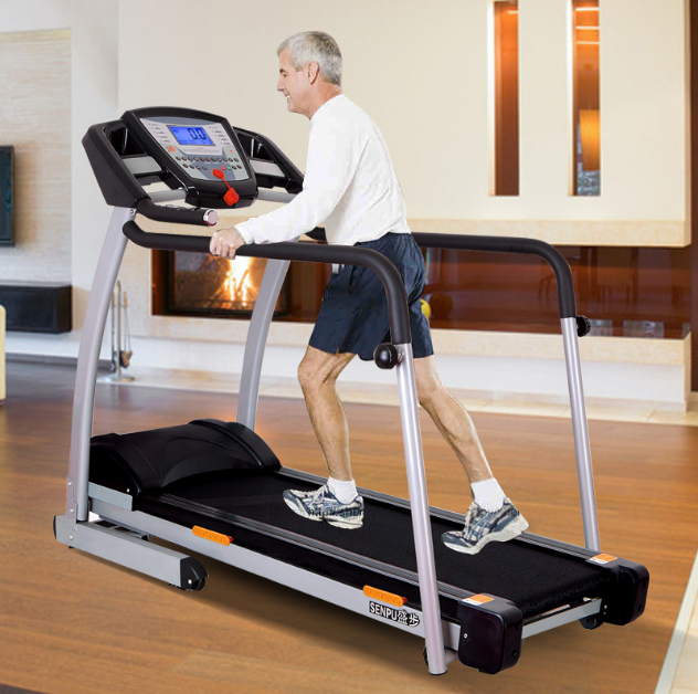 Medical electric slow-speed treadmill elephant trunk weight loss gait trainer low-speed rehabilitation treadmill walking parallel bar