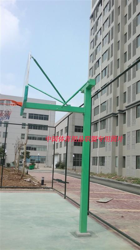 OUTDOOR BASKET BALL RACK STANDARD BASKET BALL HOLDER MOBILE BASKET SQUARE TUBE GROUND BURIED OUTDOOR BASKET BALL HOLDER