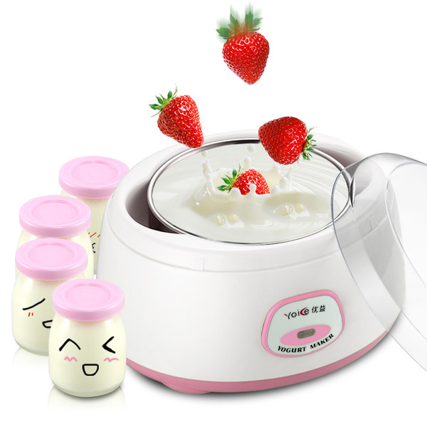 Yoice 优益 MC-1011 不锈钢内胆 酸奶机 优惠券折后￥19.9包邮（￥24.9-5）送30包菌粉