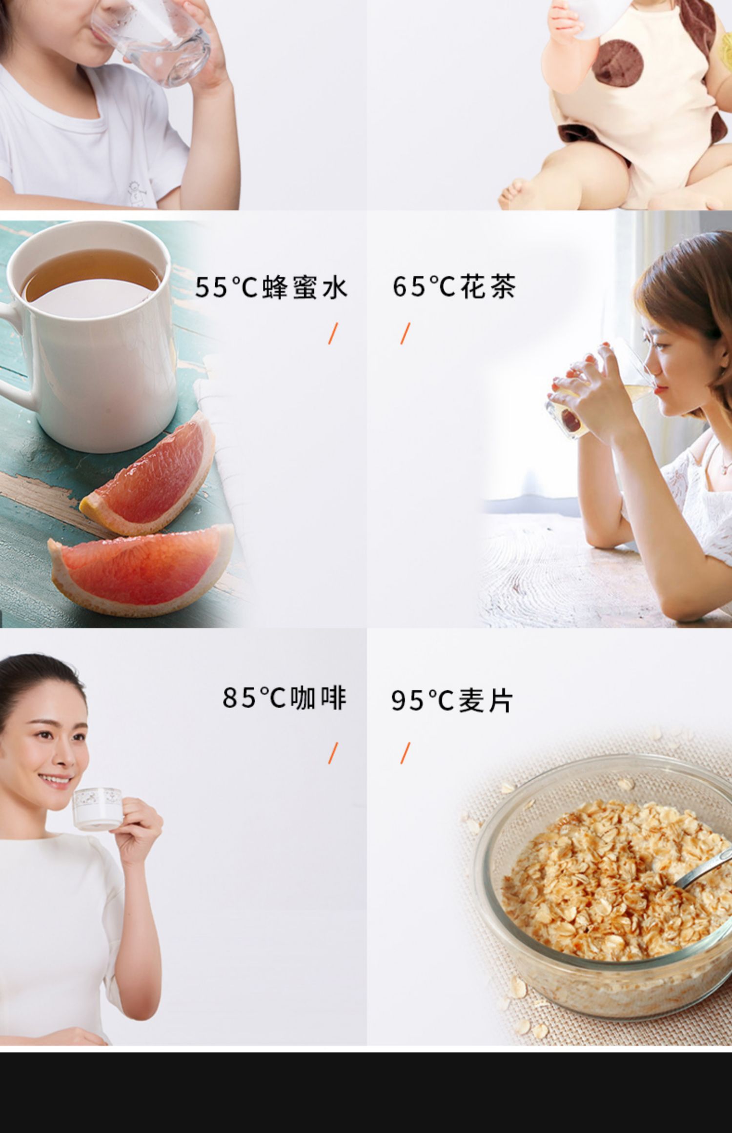 Jiuyang bình nóng lạnh bình sữa gia dụng bình điện cách nhiệt tự động một bình sữa dung tích lớn 5L nhiệt độ không đổi xác thực - ấm đun nước điện bình siêu tốc comet