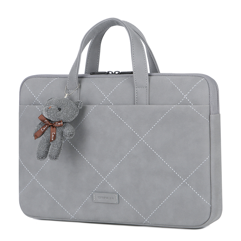 Computer bag 14 inch female portable for Apple macbookpro laptop Huawei matebook13 Lenovo small new air13 3 Dell 15 men 12 inner bile bag 1