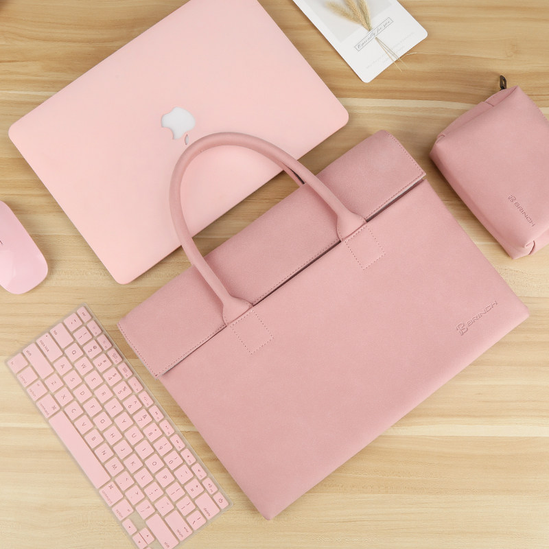 Computer bag 14 inch female hand applicable Apple macbookpro Huawei matebook Xiaomi 13 3 inch air12 Lenovo Little new 13 liner bag 15 men 15 