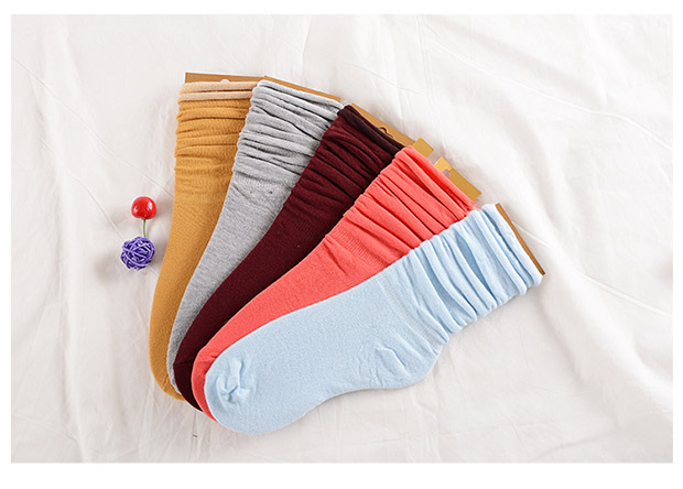 Vớ vớ Hàn Quốc Bộ vớ cotton Nhật Bản mùa thu và mùa đông vớ nữ phiên bản Hàn Quốc của vớ thủy triều Đại học vớ cotton gió vớ nam cổ trung