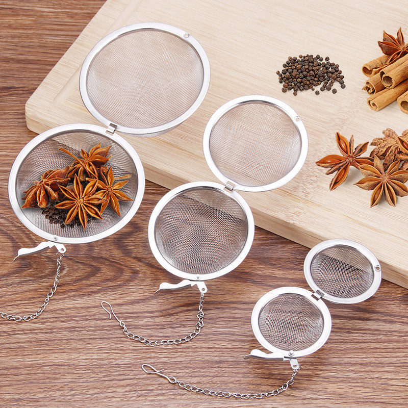 Tea filter filter mesh tea bag tea bag tea ball 304 stainless steel tea filter tea maker tea maker