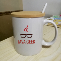 With lid spoon programmers send boyfriends to customize mug ceramic water cup advertising Cup creativity