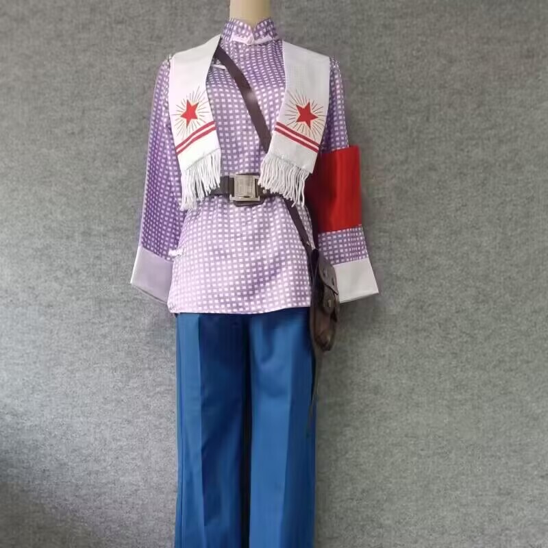 Modern Peking Opera Model Play Du Jianshan Ke Xiang Performance Costume Casual Wear Third Act  Scene Costume Lei Gang Costume He Xiang