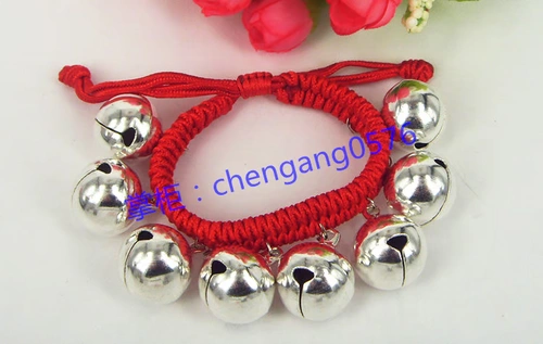 Медный колокольчик, браслет для детского сада, красный детский этнический чай улун Да Хун Пао для школьников, этнический стиль