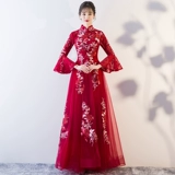 Сценический подарок для взрослых женская длинная юбка 2024 Новое хор костюм вечеринка хор вечернее платье для дома костюм женщины женщины