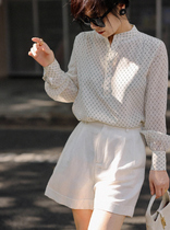 Famous Yuan Temperament Womens Clothing Lively Minus Age Net Red Shorts Suit Womens Summer High Set Light Luxury Casual Shirt Two Sets