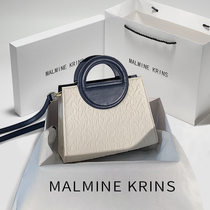 Hong Kong MK light extravaganza genuine leather handbag with female summer 2022 new wave advanced sense texture small crowdsourced design Totbag