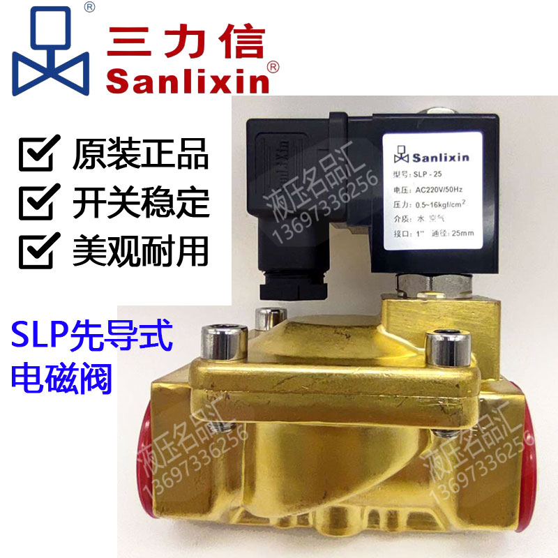 Sanlixin Solenoid valve SLP-10 15 20 25 D04-3101 SLP1DF02N1D13 C13E20G25
