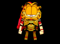 (KFC Toys Peripheral) 2017 Christmas Garfield Doll Pendant