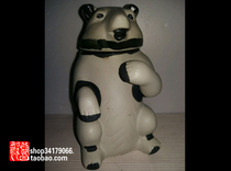 (Collection of wine bottle art ornaments) Guilin Xiong Hu Villa black bear shape ceramic wine bottle