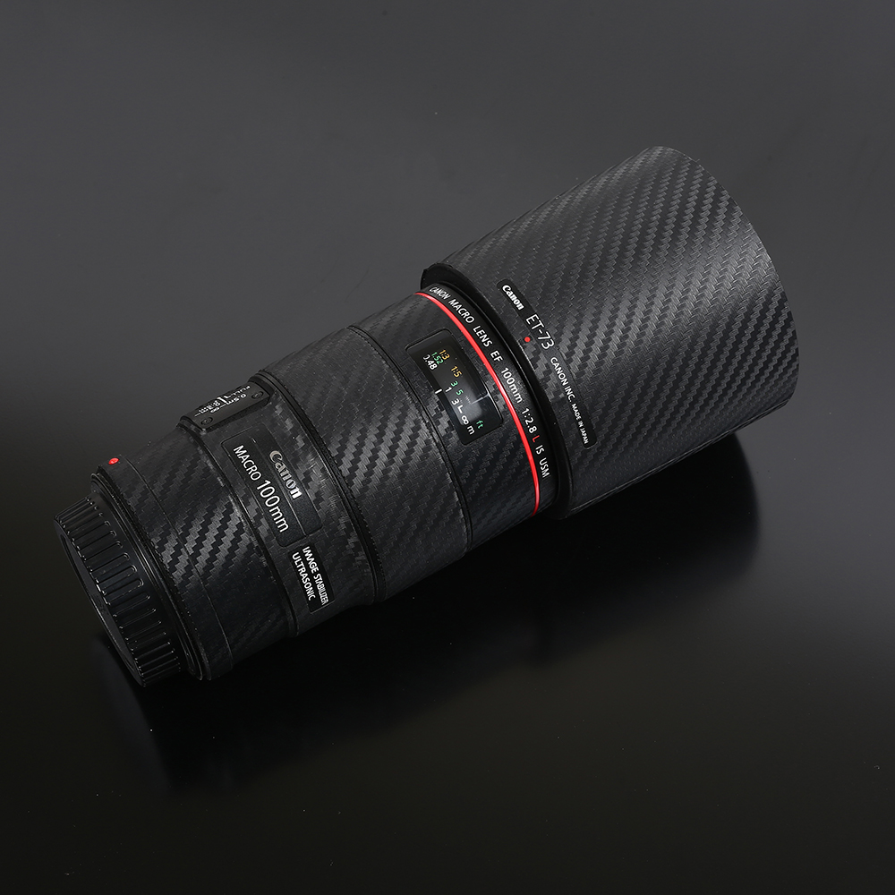 Backpacker is suitable for Canon Xinbaiwei 100mm F 2 8L lens sticker decorative film protection paper