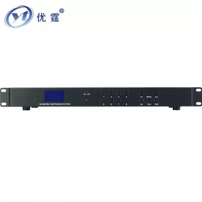 Youting YT-HD88 industrial grade HDMI matrix 8 in 8 out switch 1U rackmount network interface RS232 remote control