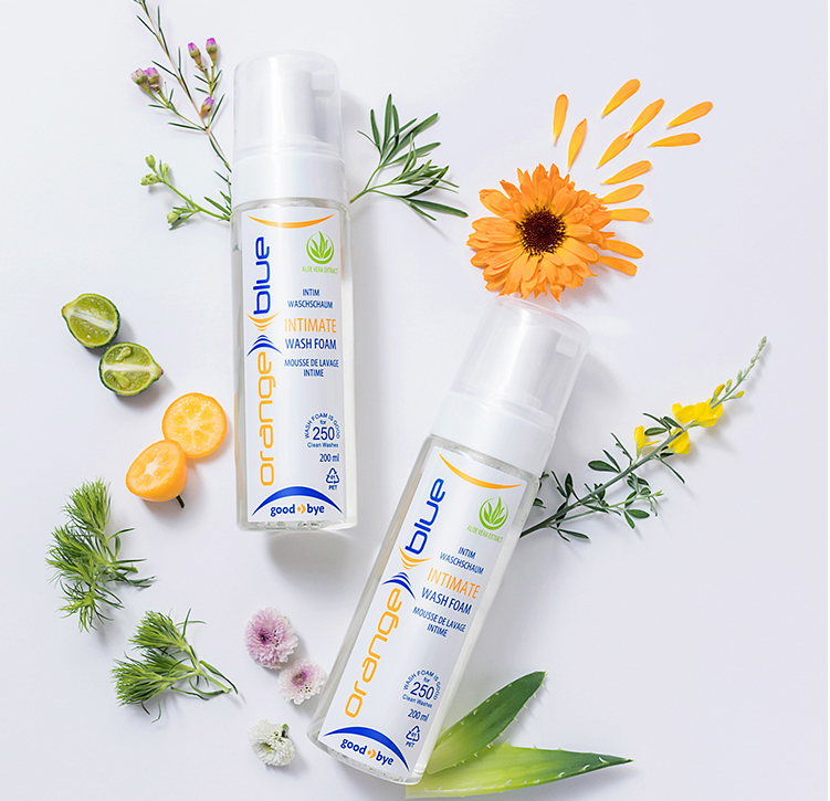 In December 18, Ou Bailu women's private care lotion mild lactic acid care foam to remove odor sensitive skin