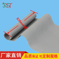 Heat dissipation silicone sheet Gray silicone cloth Thermal insulation cloth 0 25*300*1m insulation pad factory custom processing