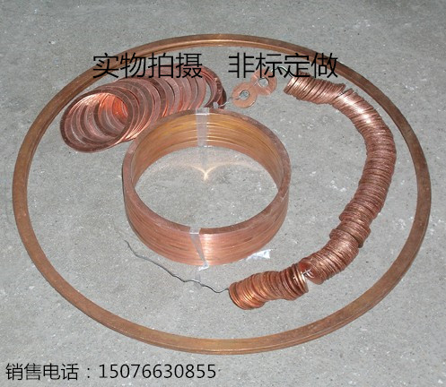 Customized high-quality copper gasket copper gasket copper gasket aluminum gasket aluminum gasket sealing gasket