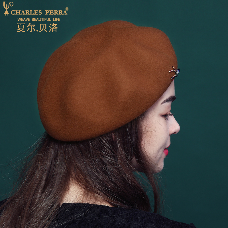 Chapeau pour femme CHARLES PERRA  CHARLE BELLO en Poilue - Ref 3234371 Image 4