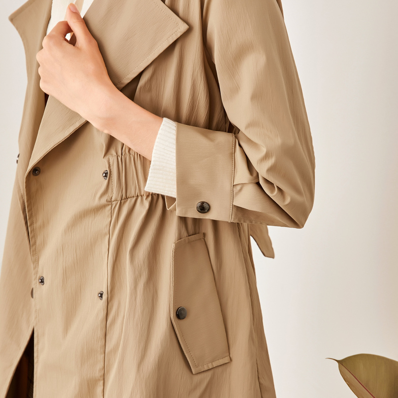 Trench pour femme      en Nylon - Ref 3225795 Image 4