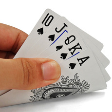 Покер 百家乐专用扑克牌俱乐部黑芯纸斗地主加厚加硬批发纸牌3a08 9718 AAA