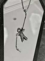 British A brand Alchemy Gothic P769 V00D00 Doll dark rope doll three-dimensional necklace
