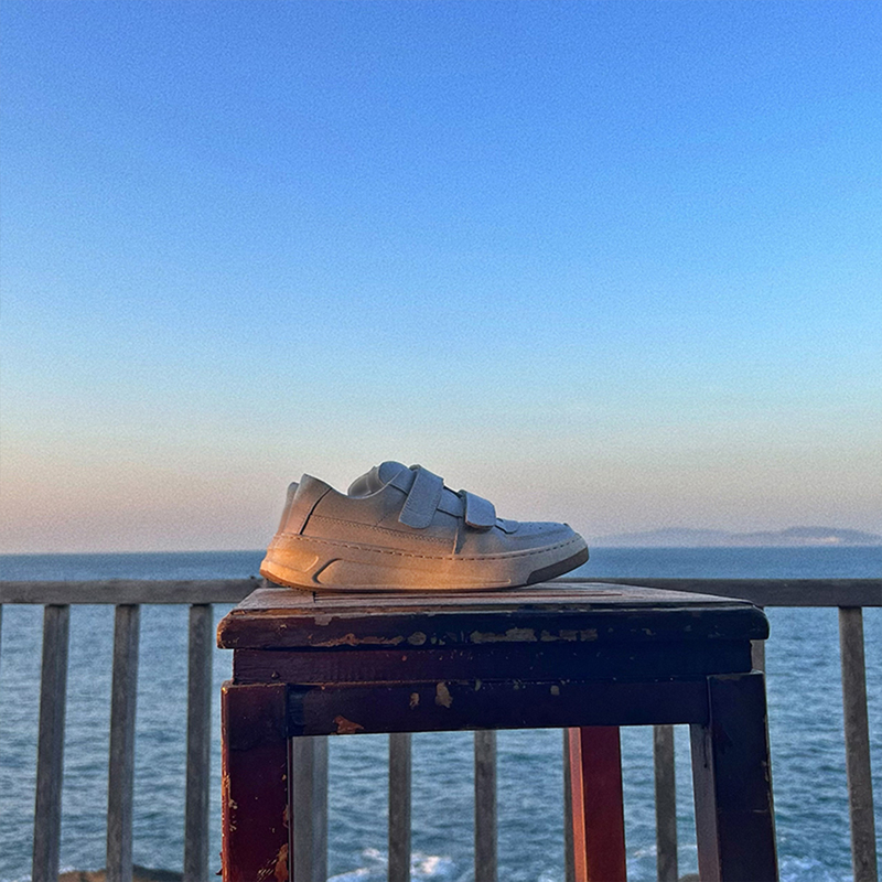 Handmade Shoes by Chendan Chen Dan Women's Shoes @ Velcro White Shoes New Style Smiley Lazy Shoes Genuine Leather Versatile Handmade Shoes by Chendan Chen Dan Women's Shoes @ Velcro White Shoes New Style Smiley Lazy Shoes Genuine Leather Versatile