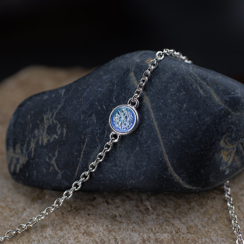 Body Jewelry‖Stone Language‖High-Temperature Enamel Sterling Silver Bracelet/Necklace, Simple and Cool Style, Original Design