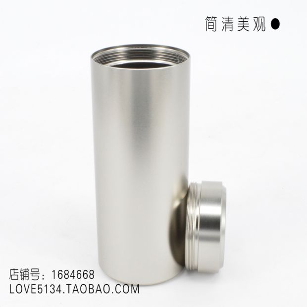 Du lịch cụ thể di động trà kim loại lon thùng trà hộp nhỏ kèn hợp kim dày bao bì bộ trà niêm phong nhôm - Trà sứ bộ ấm pha trà