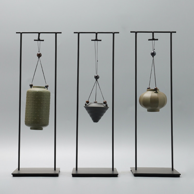 Modern new Chinese creative iron reverse aroma soft installation hanging aroma decorative decoration