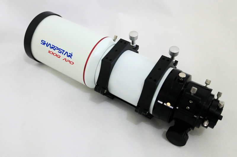 SharpStar 100Q 4-piece APO stellar lens FPL-53 has a built-in flat-field astronomical telescope