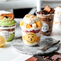 Tennis Red Popo Cup 360ml Olio Bean Bean Pop pop Iced Milk Tea Ahuata U Type Fat Fat Mug Cake Dessert