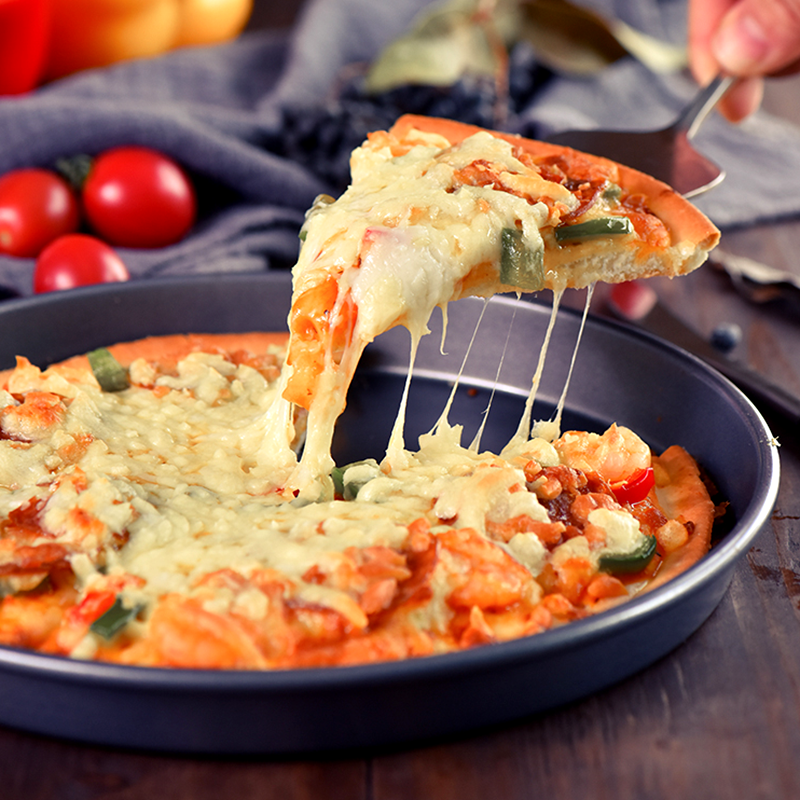 Pizza Cake Bottom Embryo 6 9 Inch Frozen Semi-finished Batch Sati Pasta Baking Home Wire Drawing Cheese Crushed Pizza Material