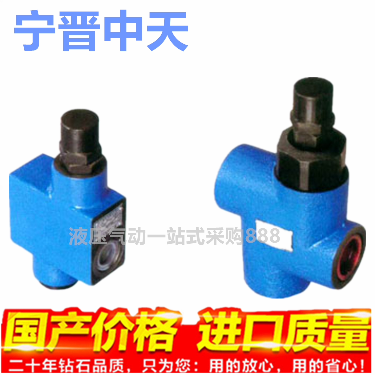 Ningjin Zhongtian hydraulic one-way sequence valve T2XD1 T4XD1 T6XD1 B2XD3 4X4D3 6XD3